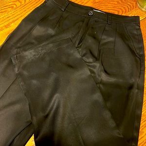 Loft Black Wide Leg Trousers